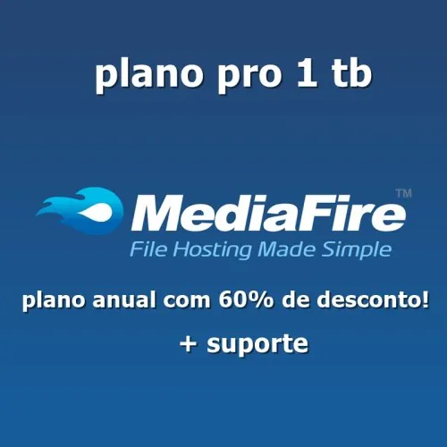 Conta Premium Mediafire - 1 Ano